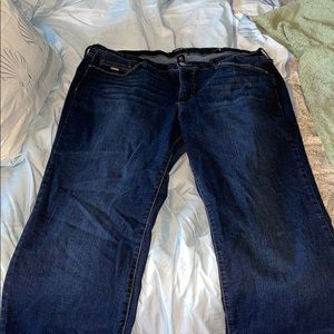 Plain pair of jeans